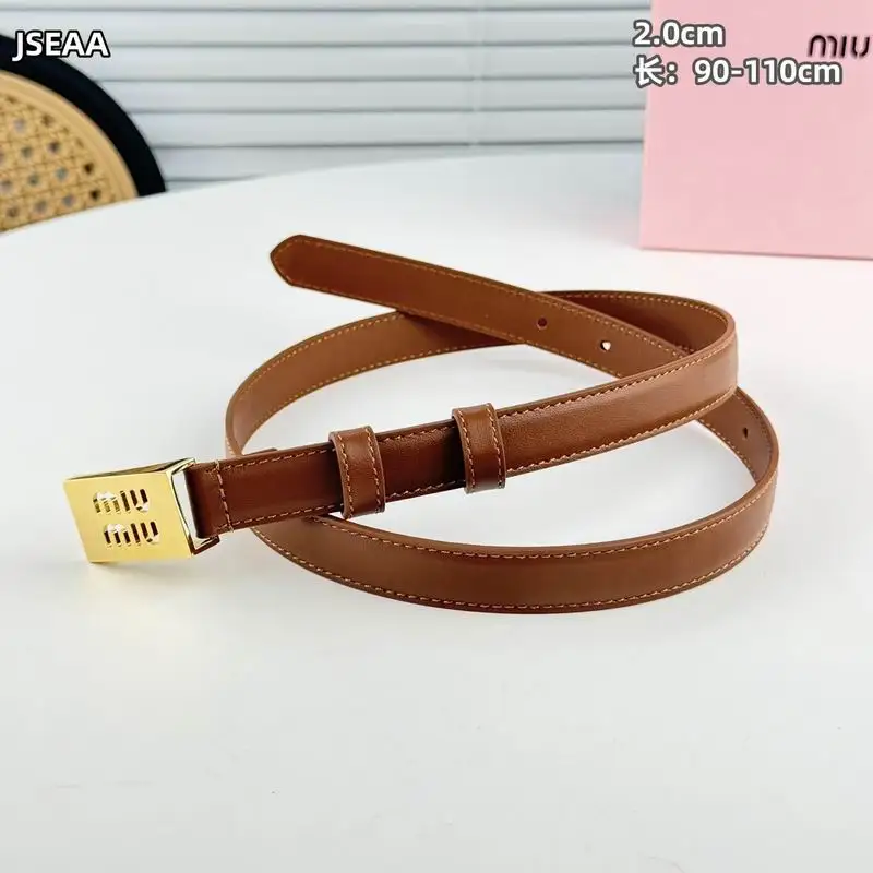 Miumiu belt 20mmX90-110cm 8L10